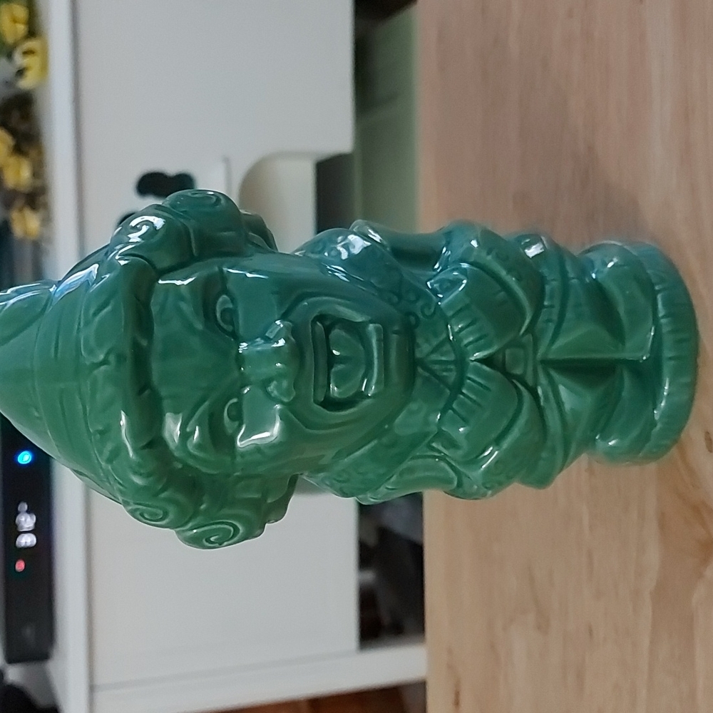 Green Ceramic Buddy the Elf Tiki Mug - Decorative Drinkware